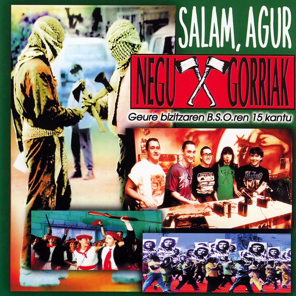 Negu Gorriak - Salam, agur (1996) Cover