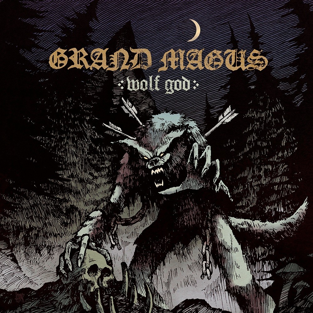 Grand Magus - Wolf God (2019) Cover