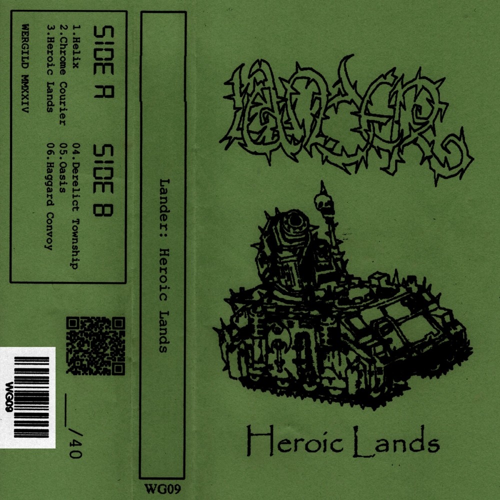 Lander - Heroic Lands (2024) Cover