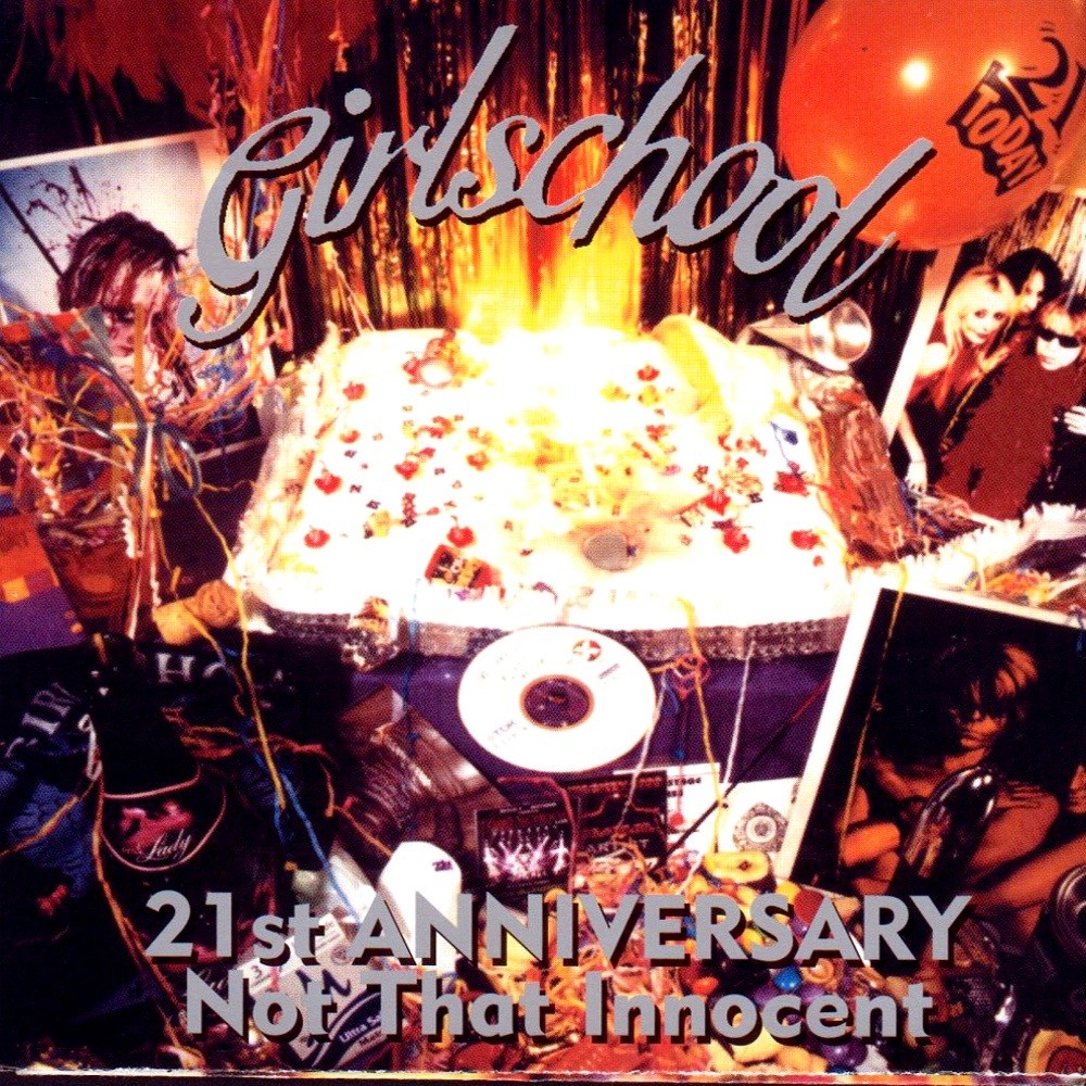 Girlschool - 21st Anniversary: Not That Innocent (2002) Cover