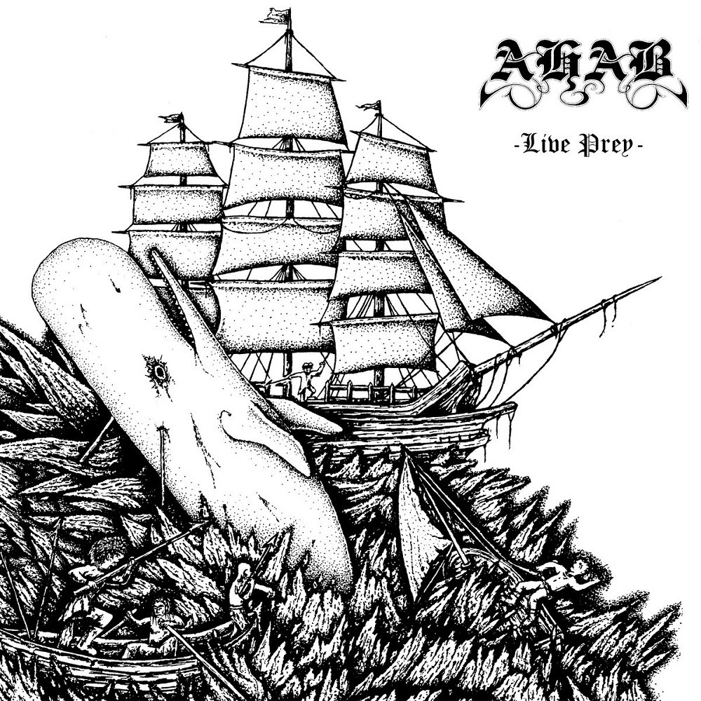 Ahab - Live Prey (2020) Cover