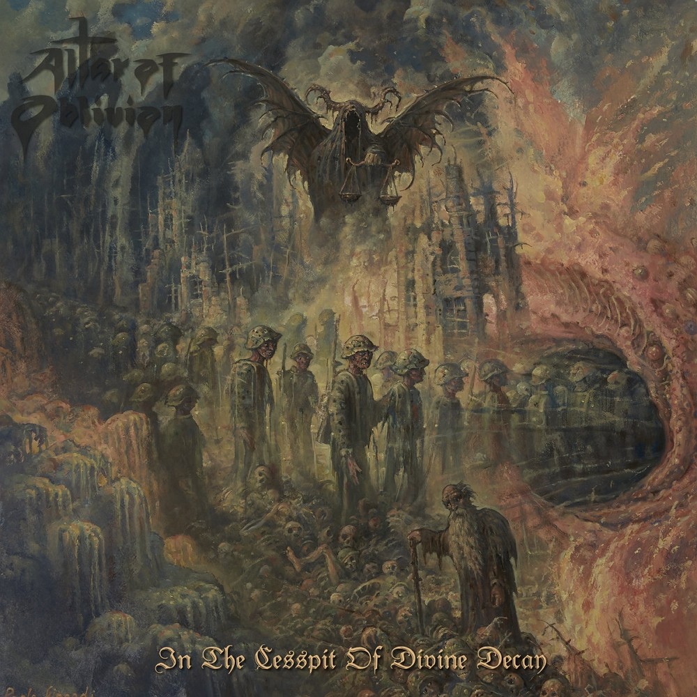 Altar of Oblivion - In the Cesspit of Divine Decay (2024) Cover