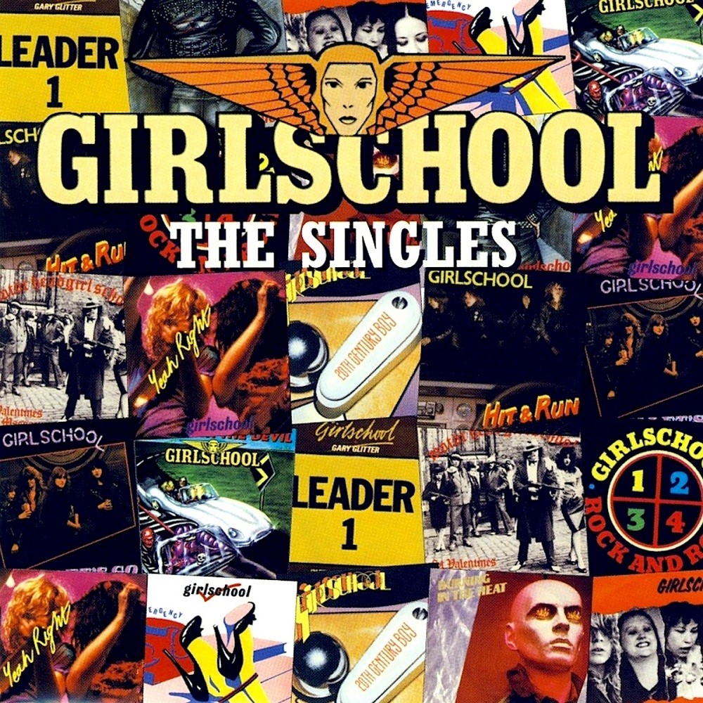 Girlschool - The Singles (2007) Cover