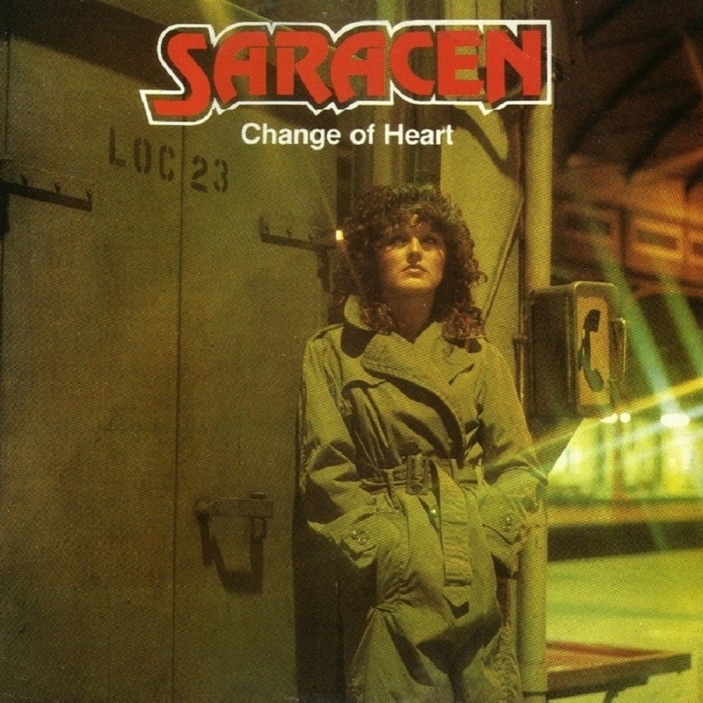 Saracen - Change of Heart (1984) Cover