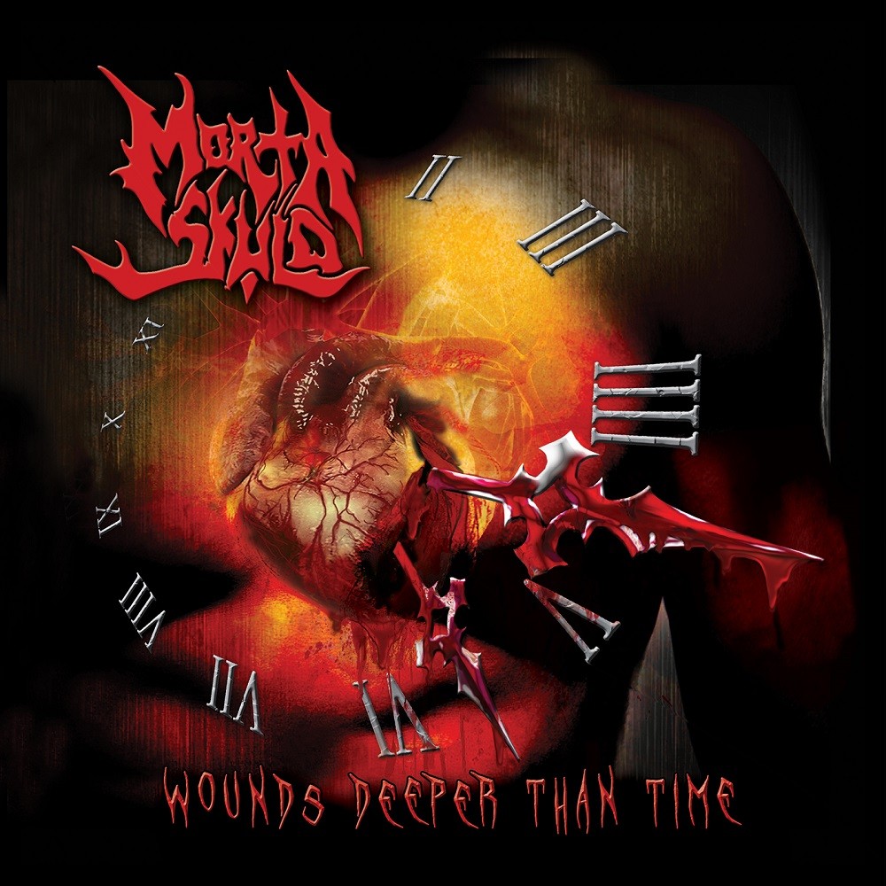 Morta Skuld - Wounds Deeper Than Time (2017) Cover