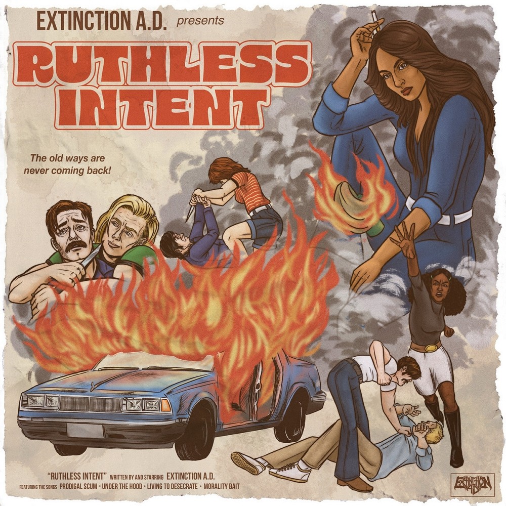 Extinction A.D. - Ruthless Intent (2024) Cover