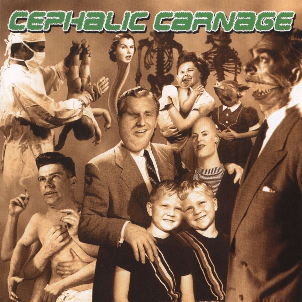 Cephalic Carnage - Exploiting Dysfunction (2000) Cover