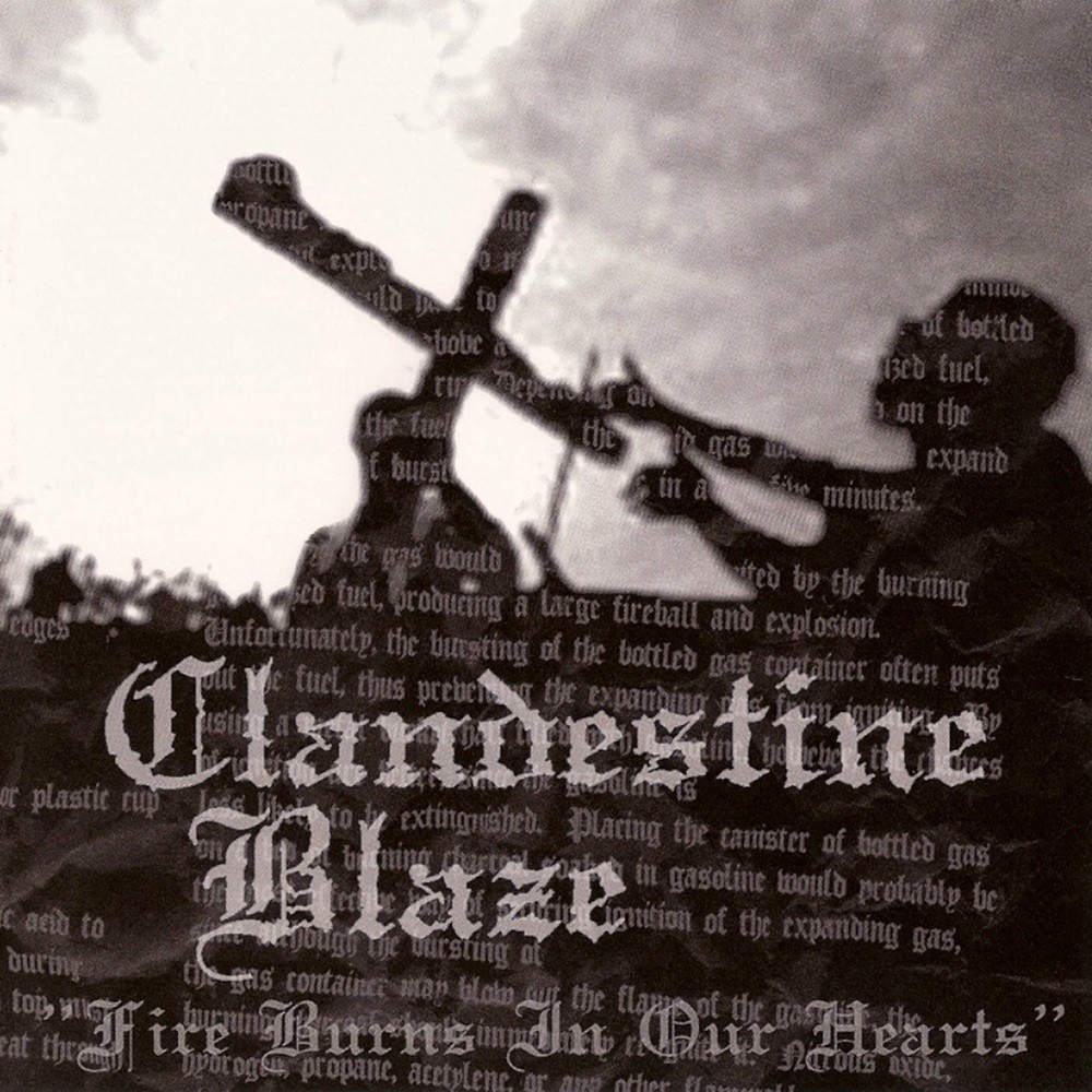 Clandestine Blaze - Fire Burns in Our Hearts (1999) Cover