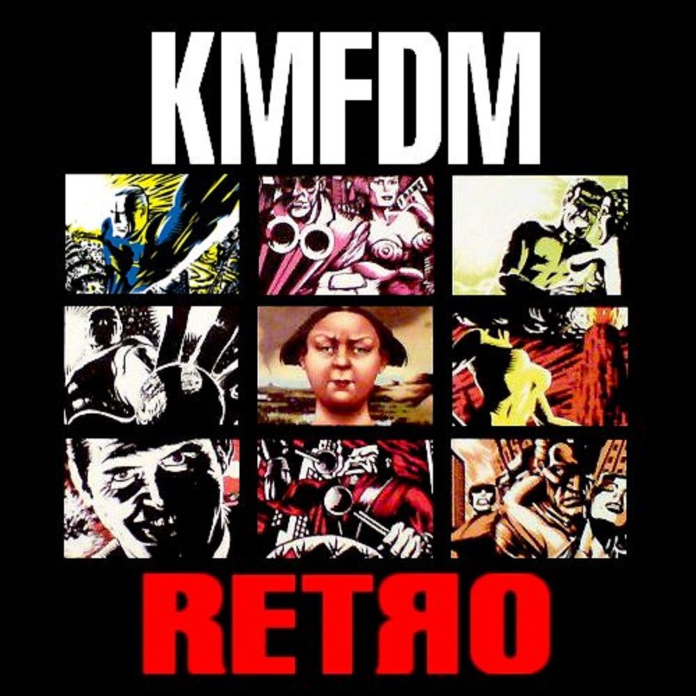KMFDM - Retro (1998) Cover
