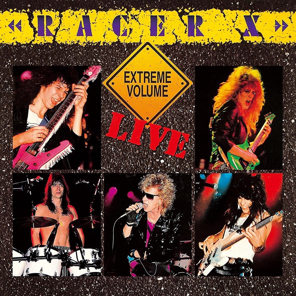 Racer X - Extreme Volume Live (1988) Cover
