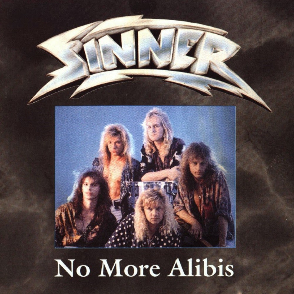 Sinner - No More Alibis (1992) Cover