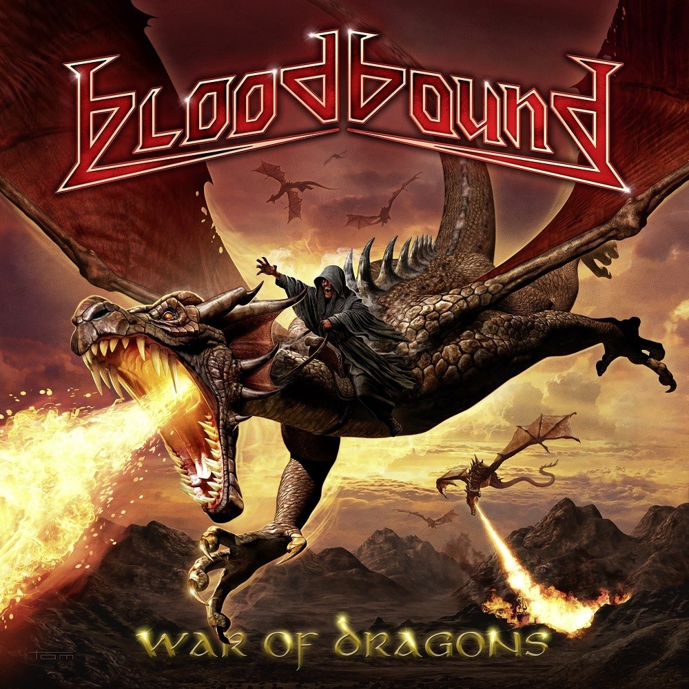 Bloodbound - War of Dragons (2017) Cover