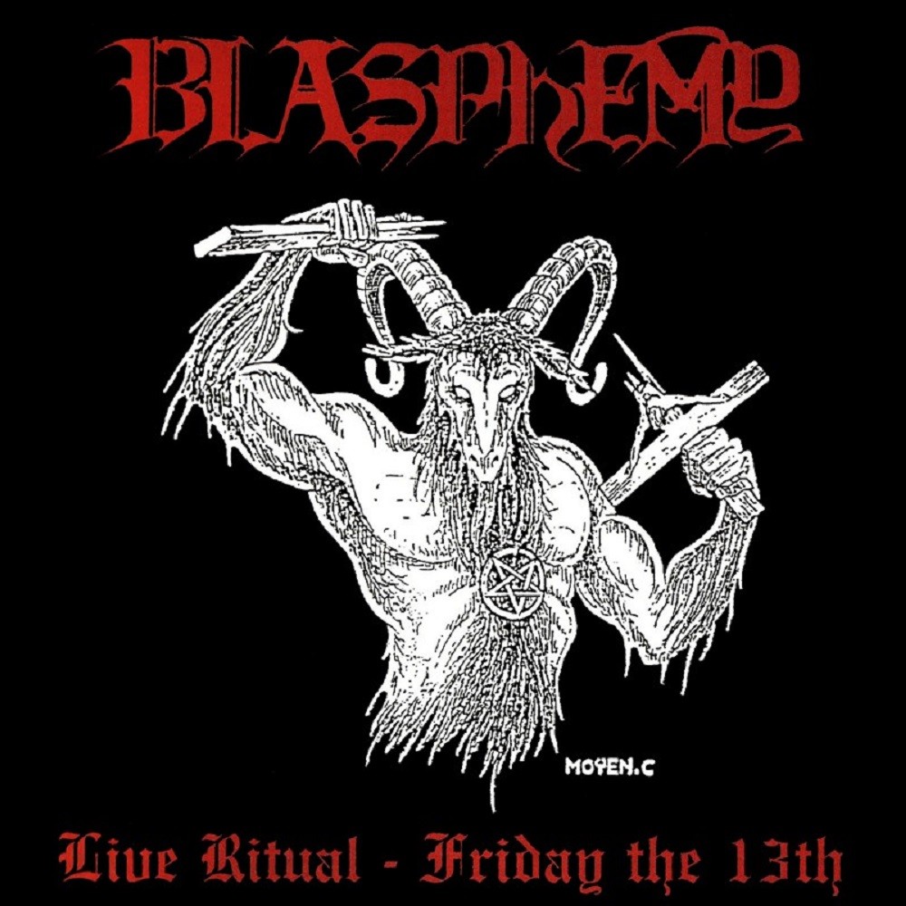Blasphemy - Live Ritual - Friday the 13th (2003) Cover