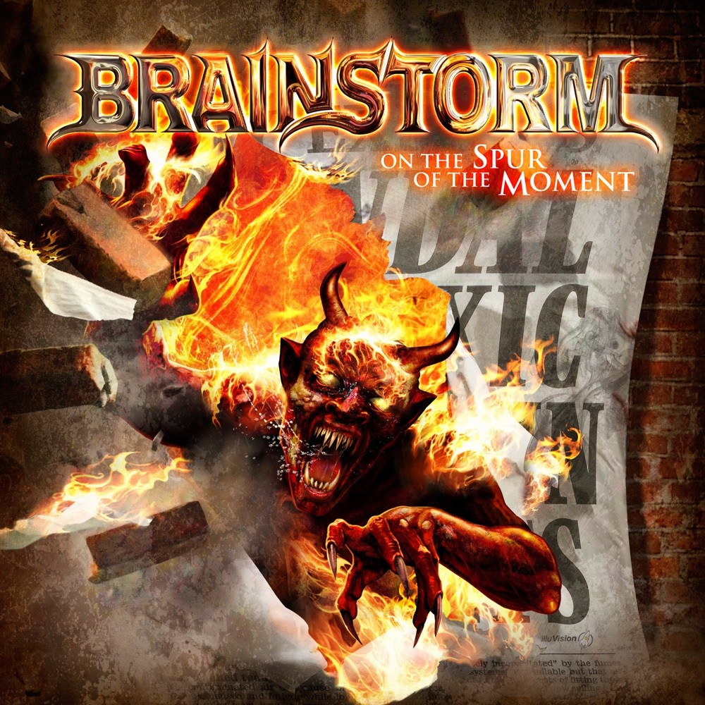 Brainstorm - On the Spur of the Moment (2011) Cover