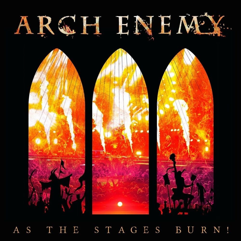 Arch Enemy - As the Stages Burn! (2017) Cover