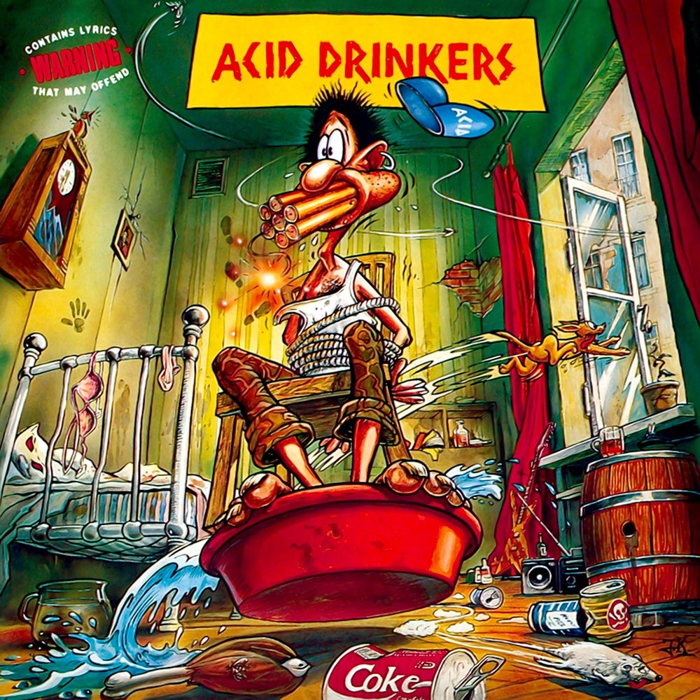 Acid Drinkers - Are You a Rebel? (1990) Cover