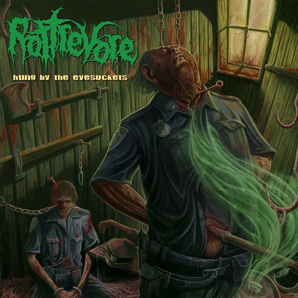 Rottrevore - Hung by the Eyesockets (2013) Cover