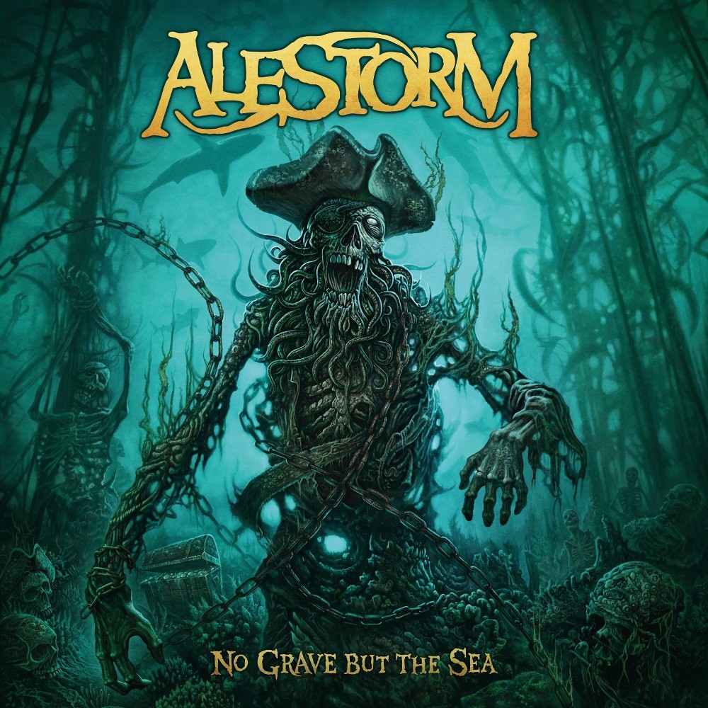 Alestorm - No Grave but the Sea (2017) Cover