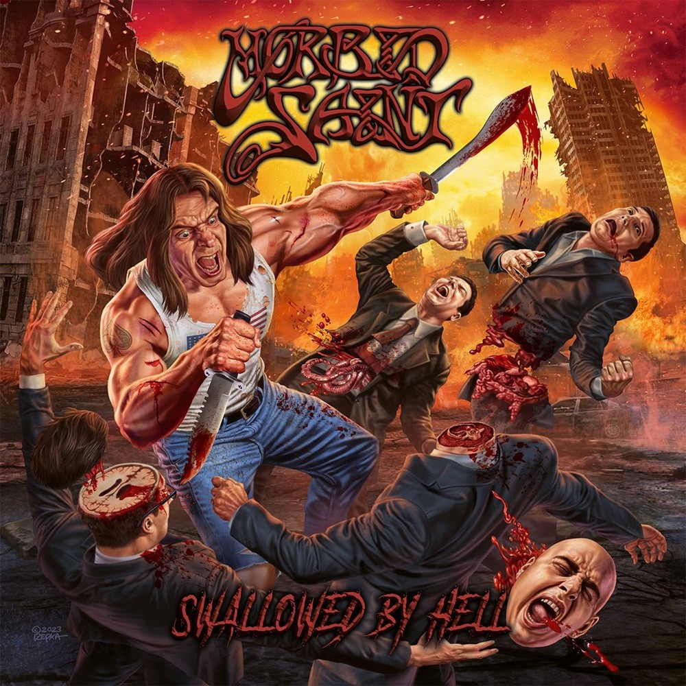 Morbid Saint - Swallowed by Hell (2024) Cover