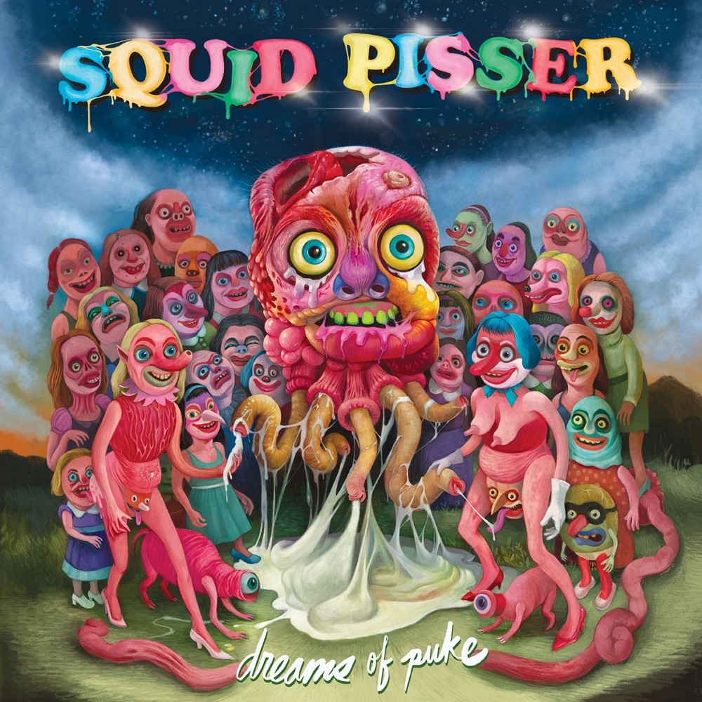 Squid Pisser - Dreams of Puke (2024) Cover