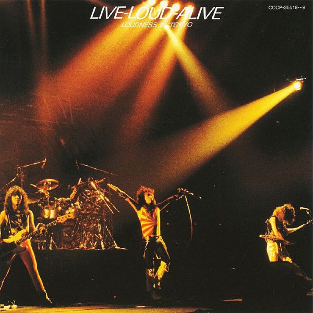 Loudness - Live-Loud-Alive (Loudness in Tokyo) (1984) Cover