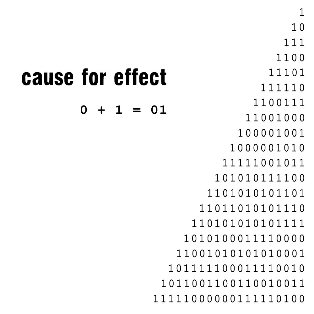 Cause for Effect - 0 + 1 = 01 (2007) Cover