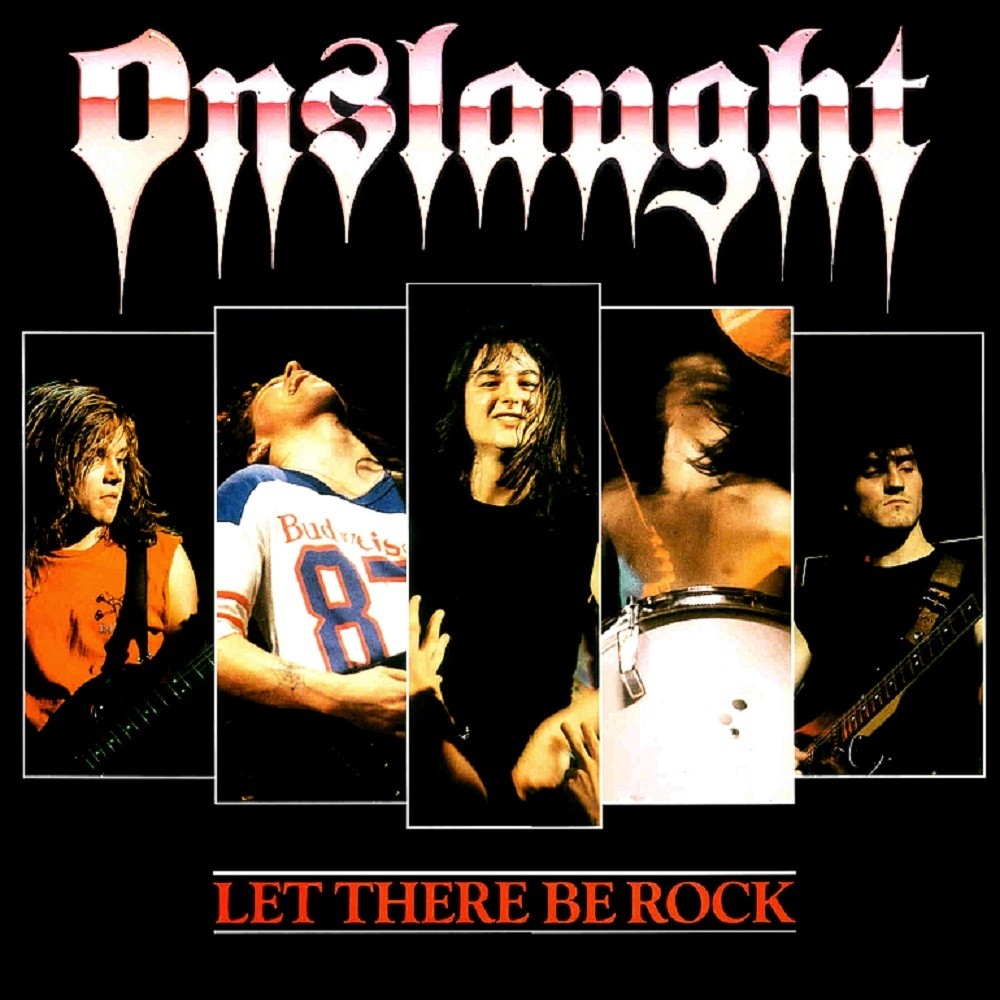 Onslaught - Let There Be Rock (1987) Cover