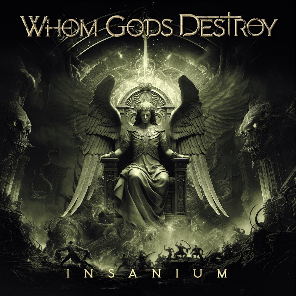 Whom Gods Destroy - Insanium (2024) Cover