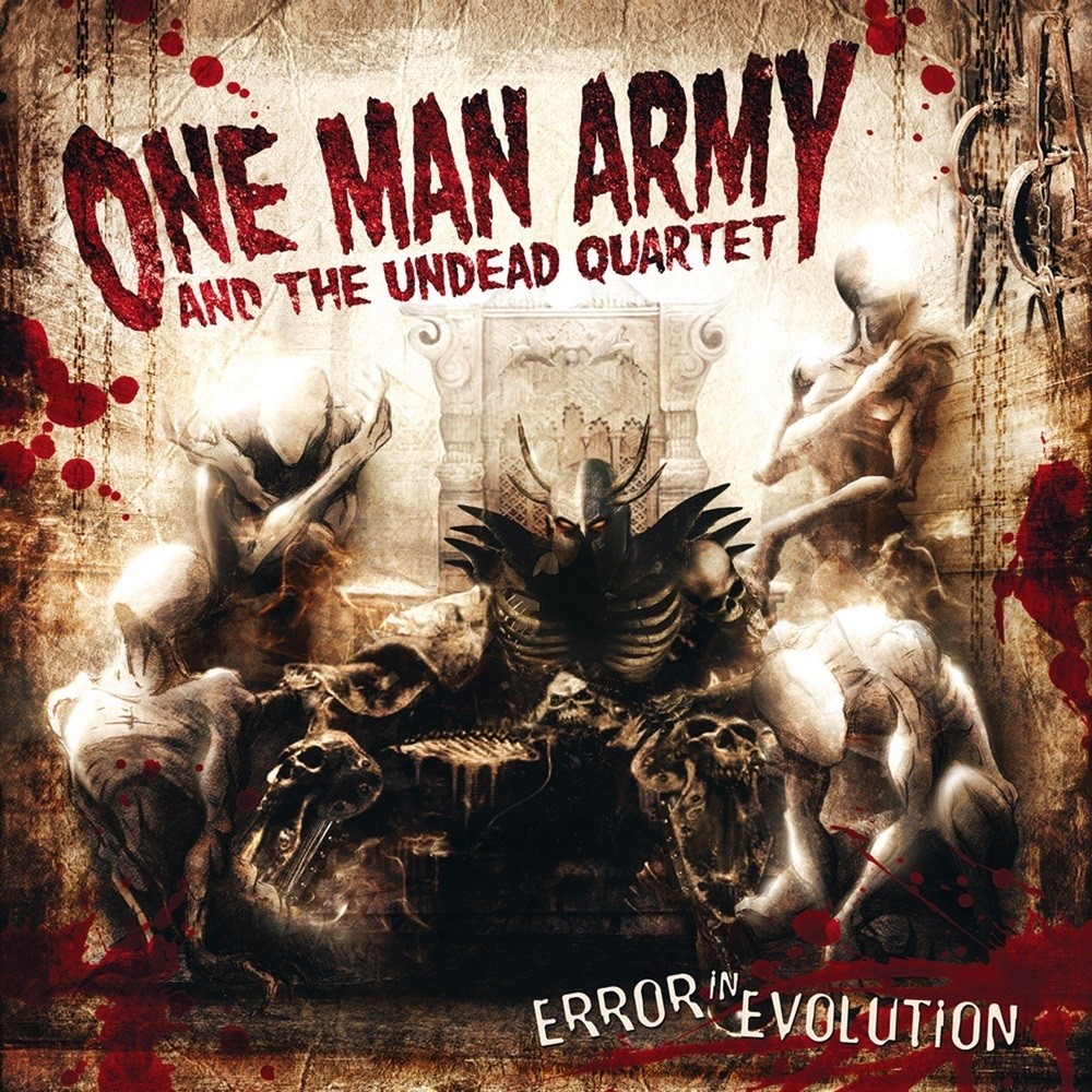 One Man Army and the Undead Quartet - Error in Evolution (2007) Cover