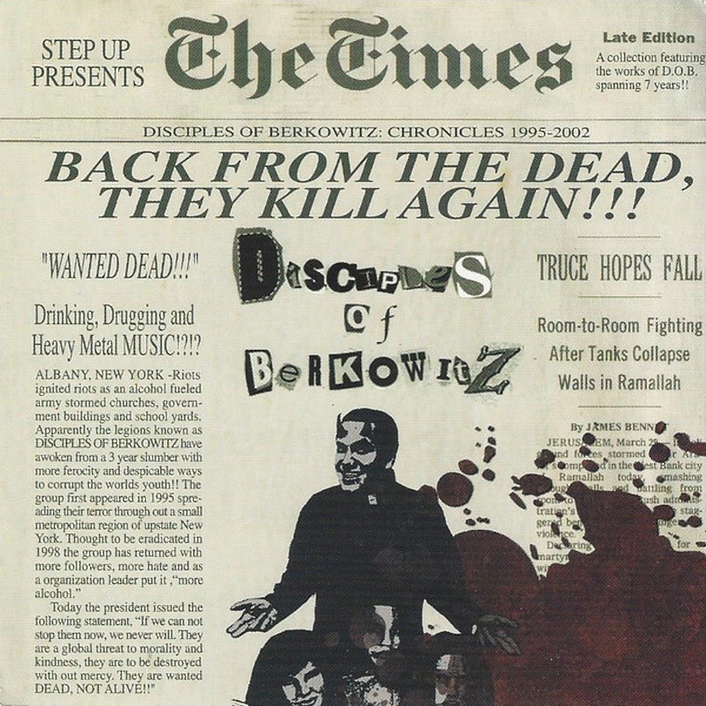 Disciples of Berkowitz - Chronicles: 1995-2002 (2002) Cover