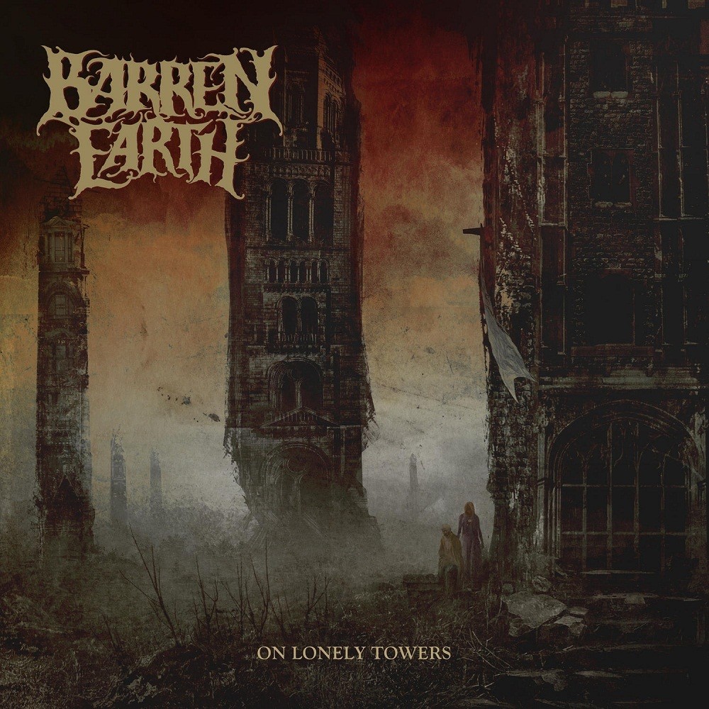 Barren Earth - On Lonely Towers (2015) Cover