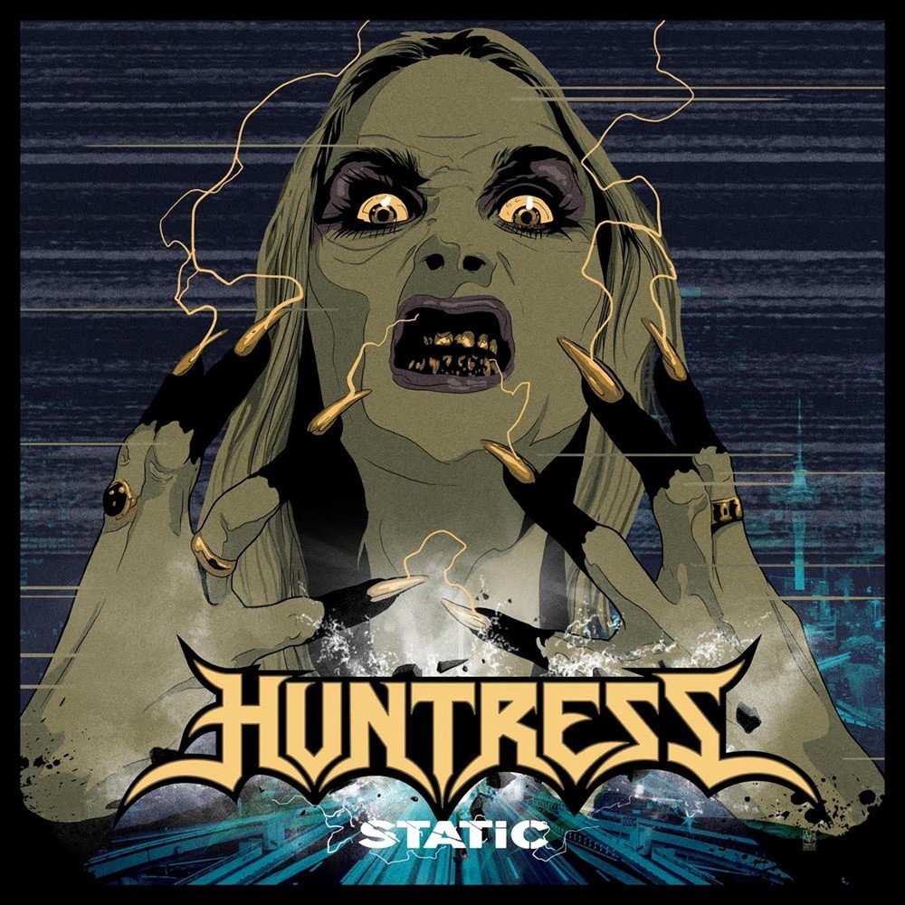 Huntress - Static (2015) Cover