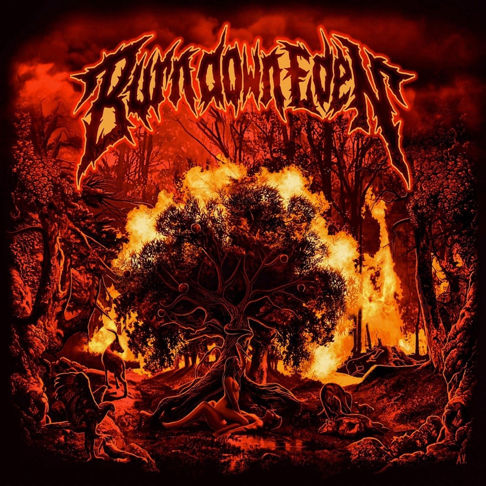 Burn Down Eden - Burn Down Eden (2021) Cover