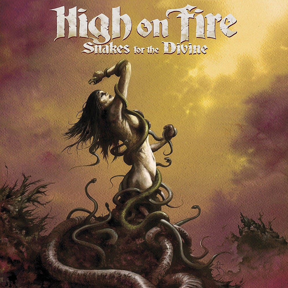 The Hall of Judgement: High on Fire - Snakes for the Divine Cover