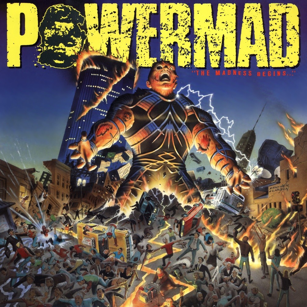 Powermad - The Madness Begins... (1988) Cover