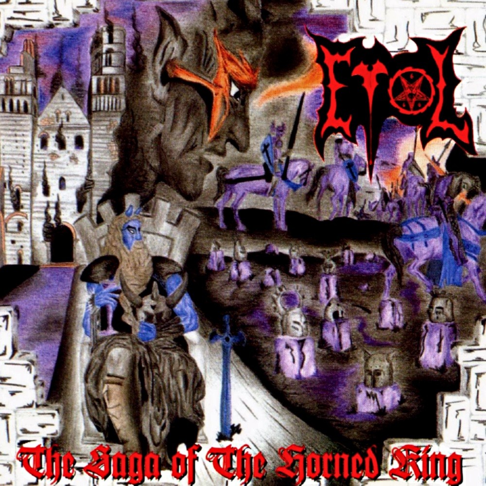 Evol - The Saga of the Horned King (1995) Cover