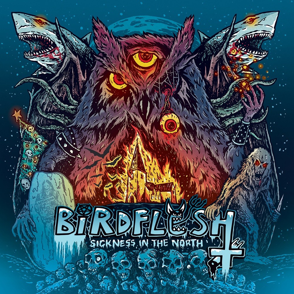 Birdflesh - Sickness in the North (2023) Cover