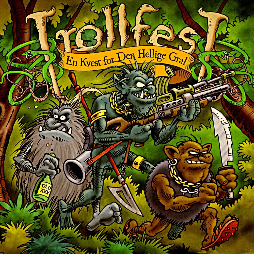 Trollfest - En kvest for den hellige gral (2011) Cover