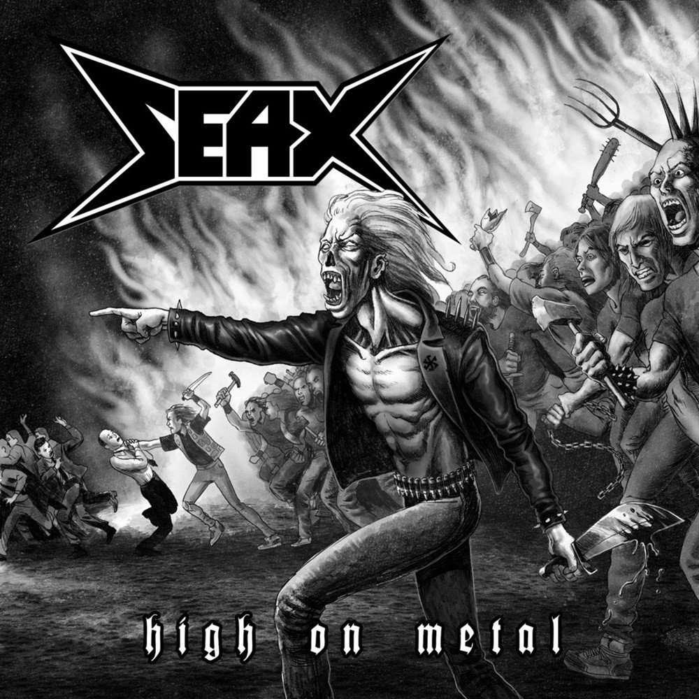 Seax - High on Metal (2012) Cover
