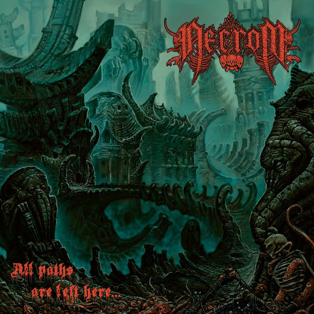 Necrom - All Paths Are Left Here... (2022) Cover