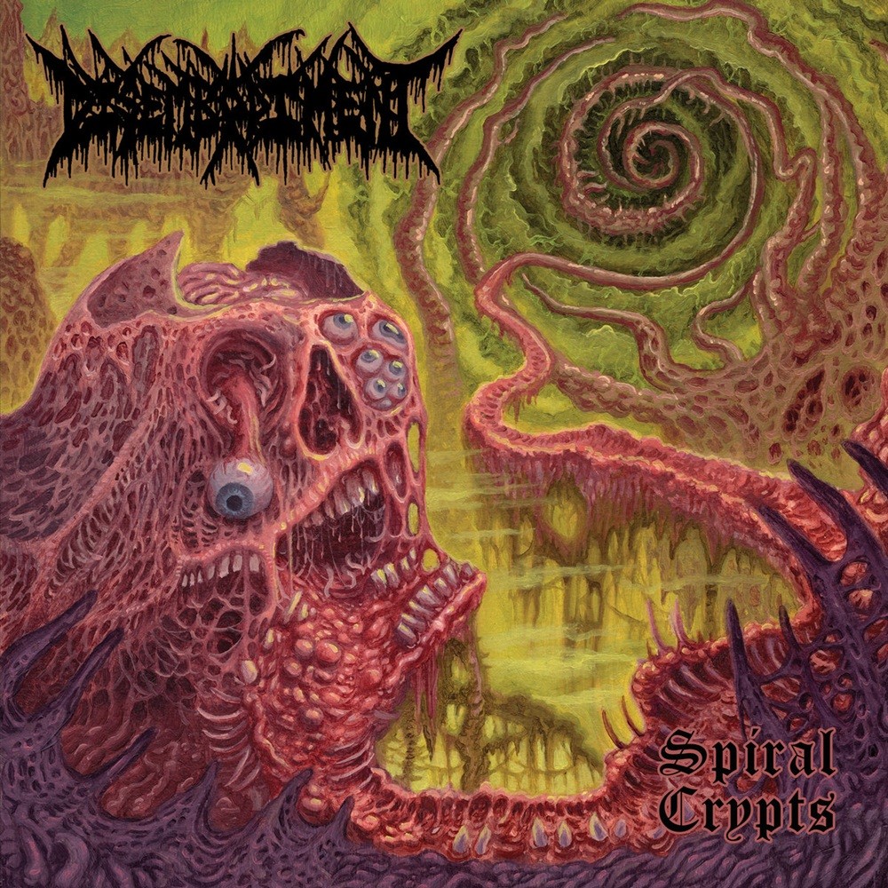 Disembodiment - Spiral Crypts (2025) Cover