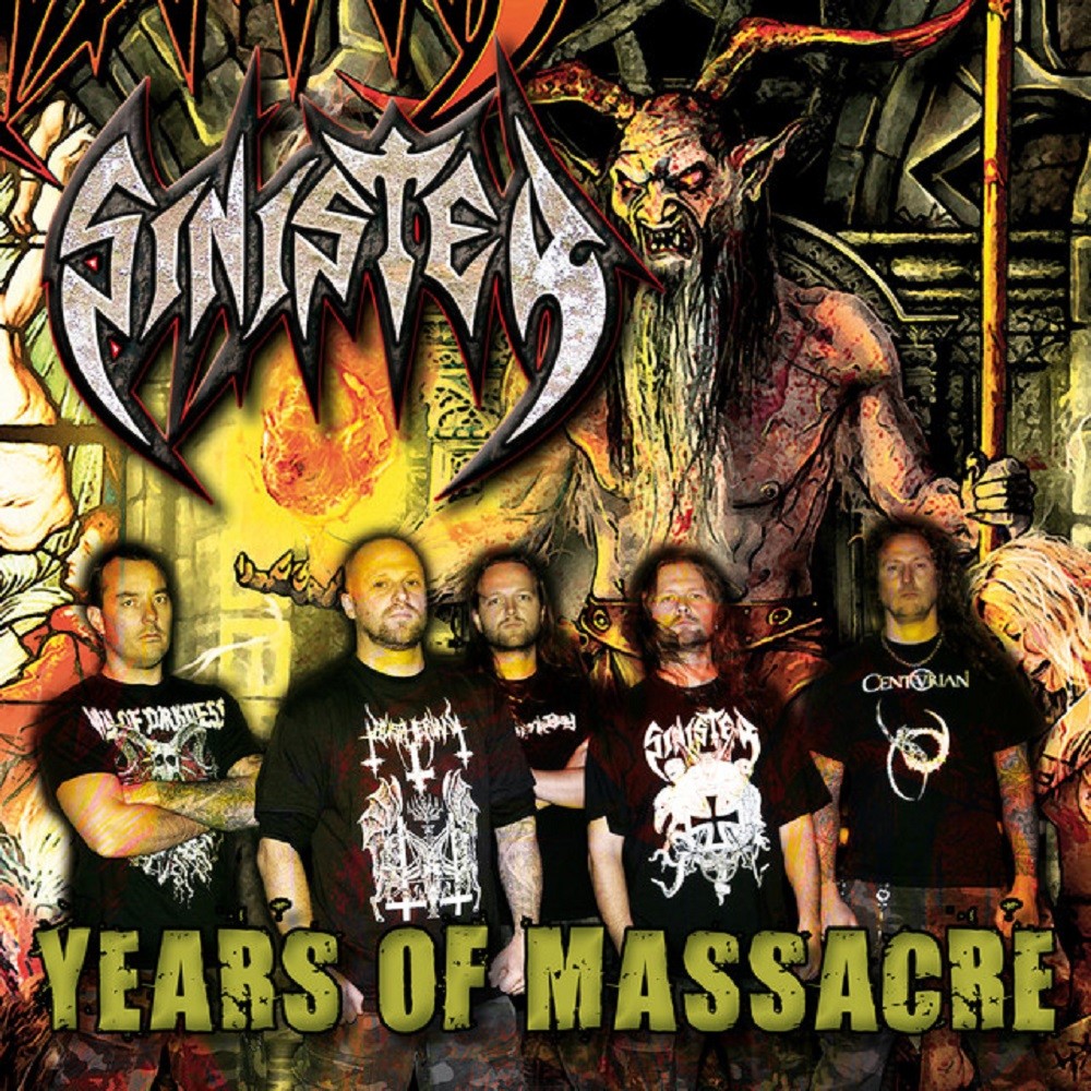 Sinister - Years of Massacre (2013) Cover