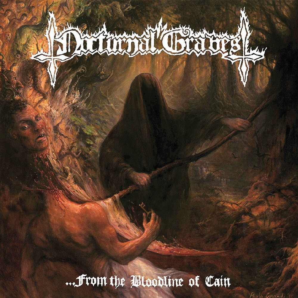 Nocturnal Graves - ...From the Bloodline of Cain (2013) Cover