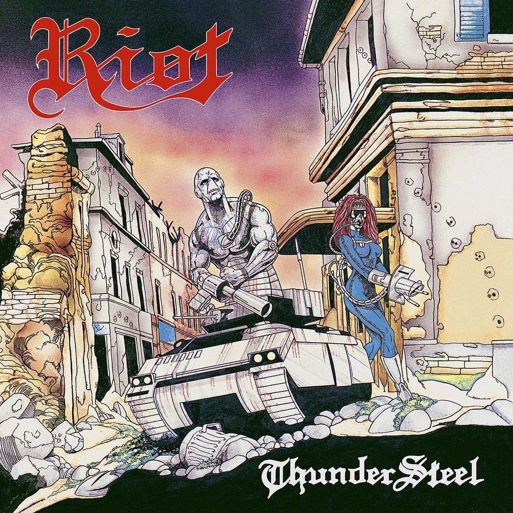 Riot - ThunderSteel (1988) Cover