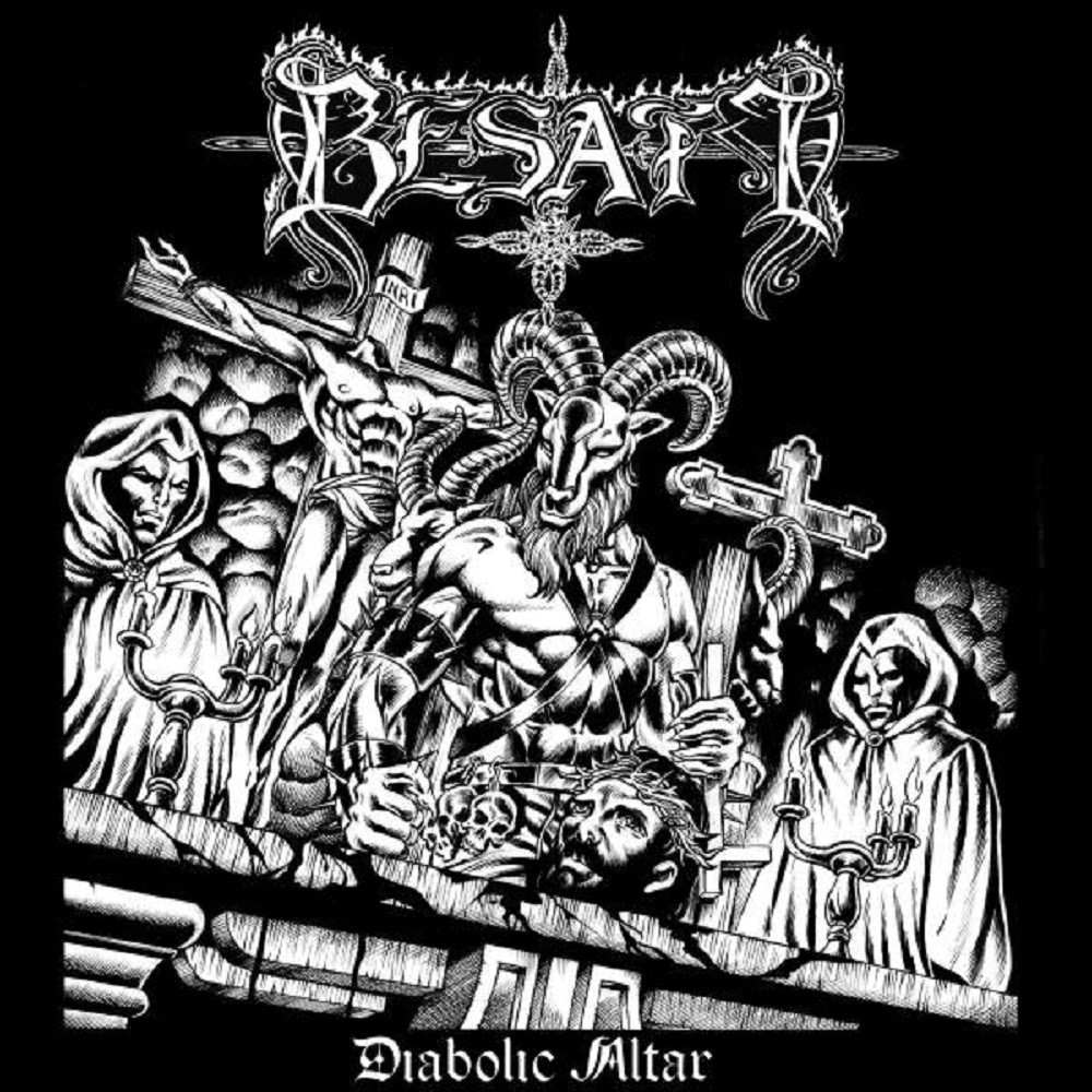 Besatt - Diabolic Altar (2010) Cover