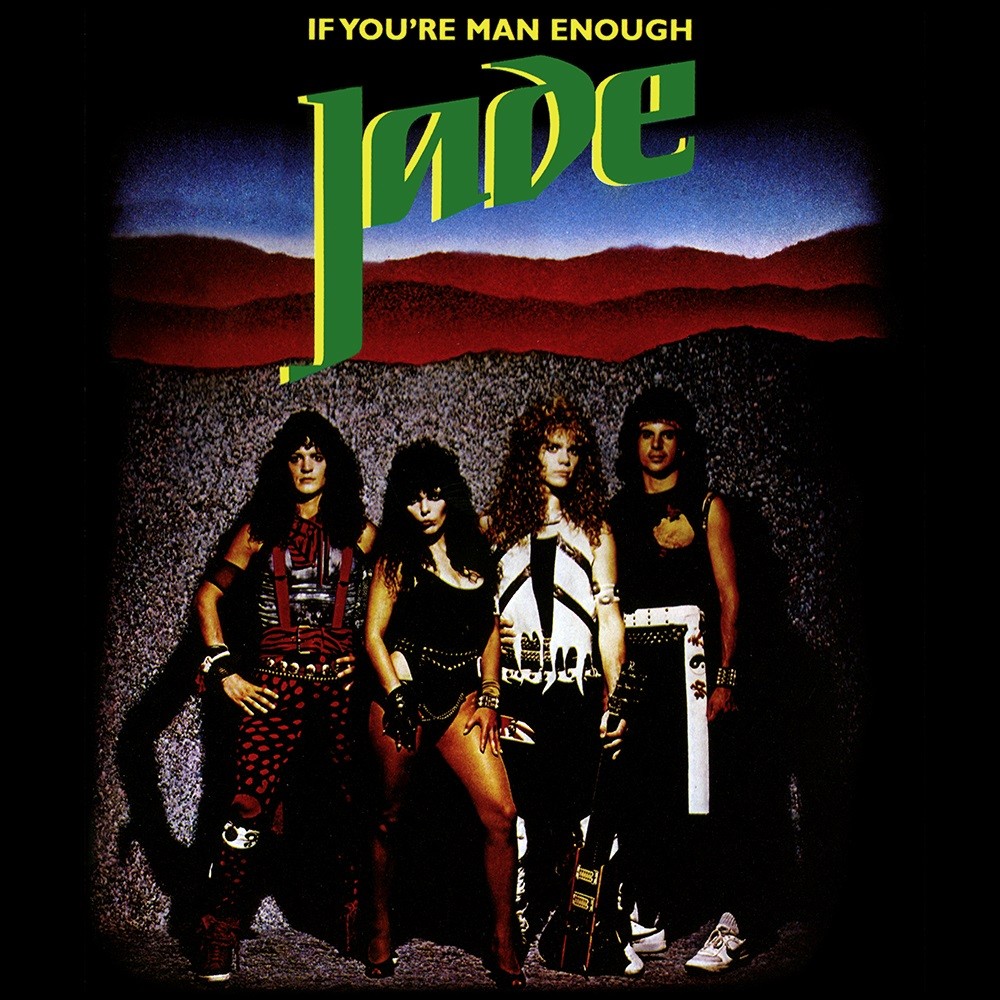 Jade (CAN) - If You're Man Enough (1985) Cover