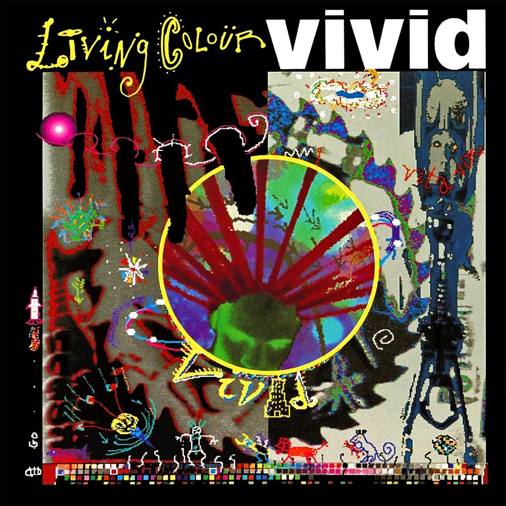 The Hall of Judgement: Living Colour - Vivid Cover