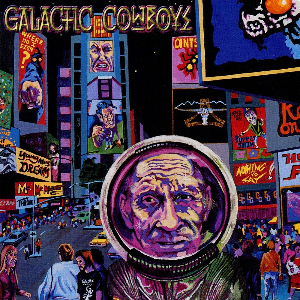 Galactic Cowboys - At the End of the Day (1998) Cover