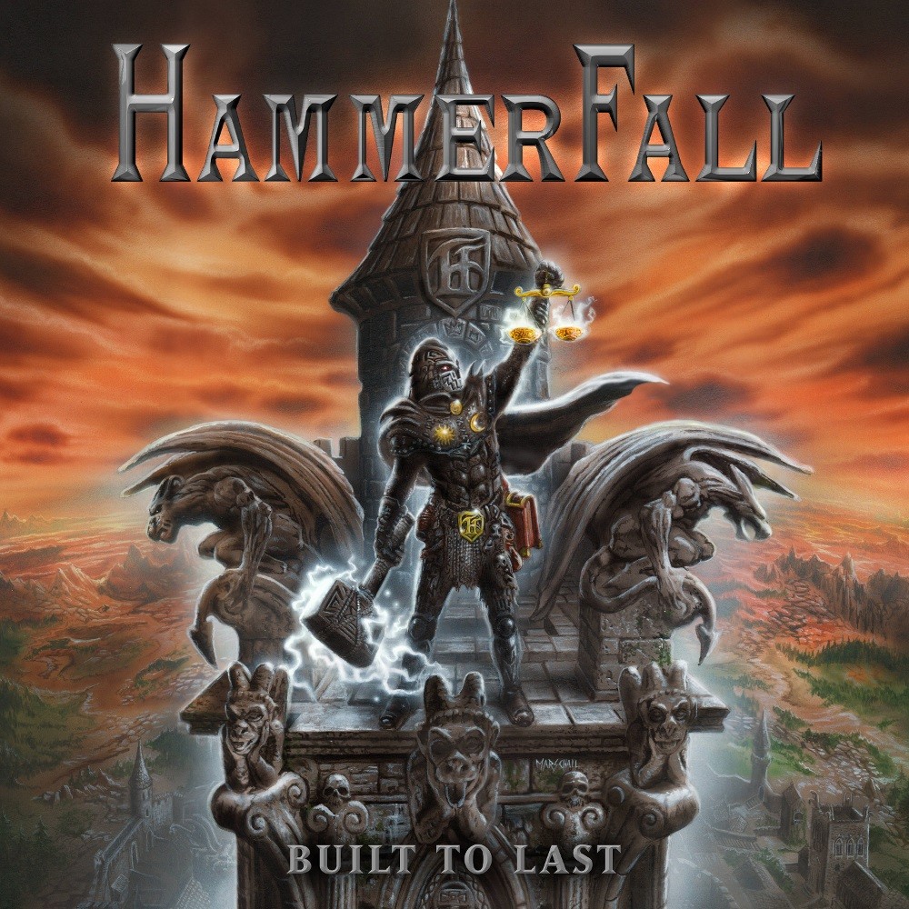HammerFall - Built to Last (2016) Cover