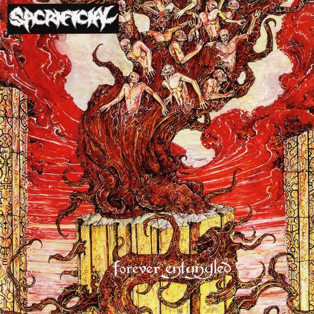 Sacrificial - Forever Entangled (1993) Cover